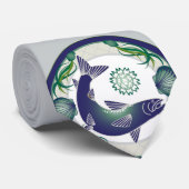 Stropdas van zalm (Opgerold)