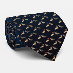 Stropdas van zebra Frenzy (blauw/zwart)
