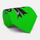 Stropdas van zoete bogen (Limoen Balloongevecht) (Opgerold)