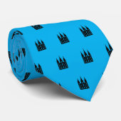 Stropdas van zout meer bij tempels (Opgerold)