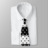 Stropdas van zwart-witpols (Gebonden)