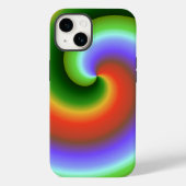 Stropdas Verkleurd vat Shell Case-Mate iPhone Case (Achterkant)