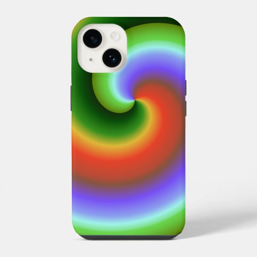 Stropdas Verkleurd vat Shell iPhone Hoesje (Achterkant)