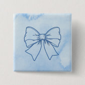 Stropdas Vierkante Button 5,1 Cm (Voorkant)