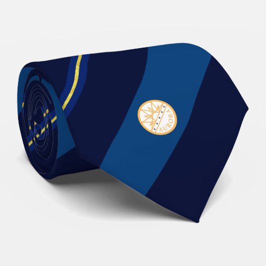 Stropdas vlag Aurora (Colorado) (Opgerold)