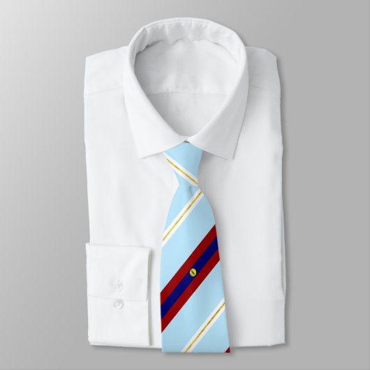 Stropdas vlag Downey (Californië) (Gebonden)