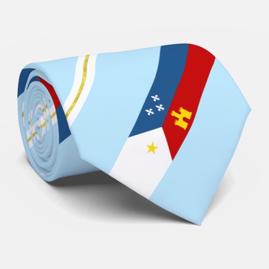 Stropdas vlag Lafayette (Louisiana) (Opgerold)