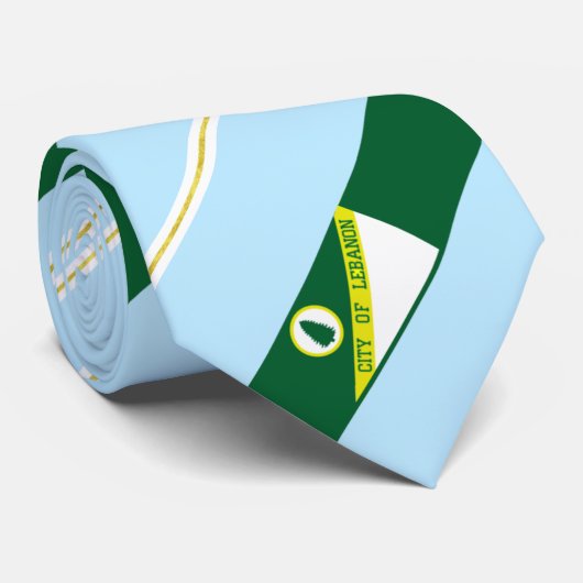 Stropdas vlag Libanon (Tennessee) (Opgerold)