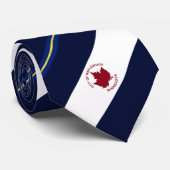 Stropdas vlag Maplewood (Minnesota) (Opgerold)