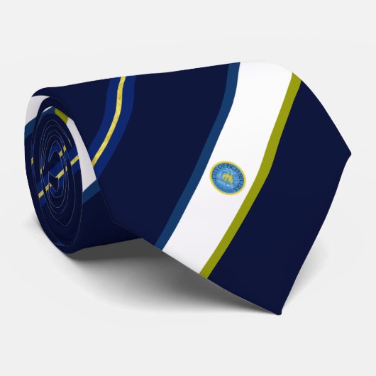 Stropdas vlag Pico Rivera (Californië) (Opgerold)
