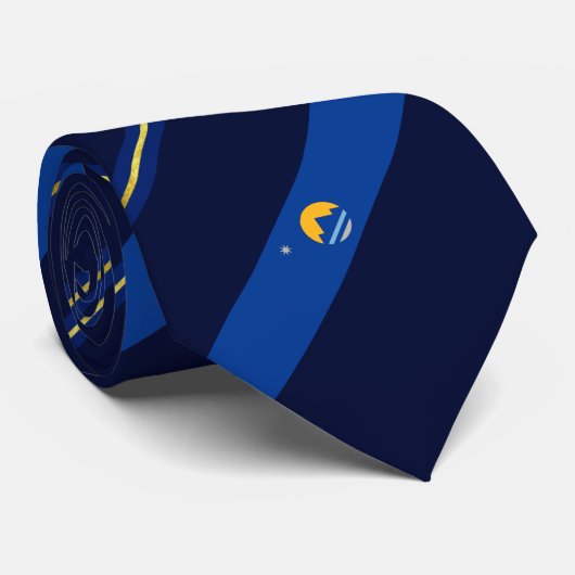 Stropdas vlag Reno (Nevada) (Opgerold)