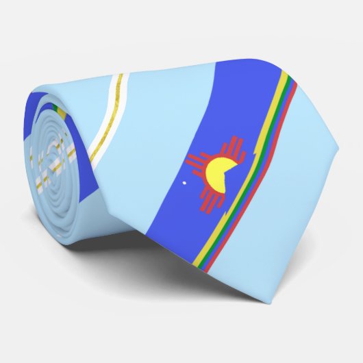 Stropdas vlag Roswell (New Mexico) (Opgerold)