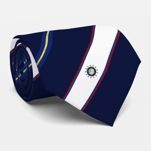 Stropdas vlag Savannah (Georgia) (Opgerold)
