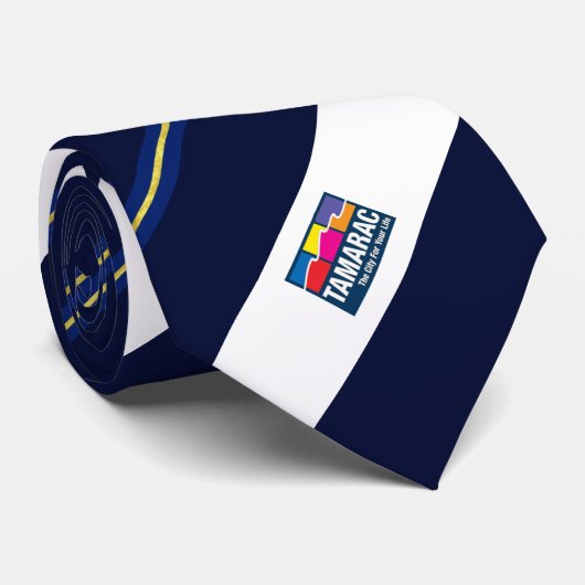 Stropdas vlag Tamarac (Florida) (Opgerold)