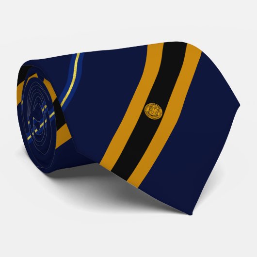 Stropdas vlag van Newton (Massachusetts) (Opgerold)