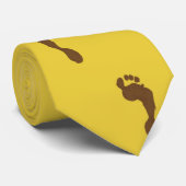 Stropdas voetafdruk (Opgerold)