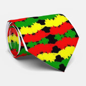 Stropdas voor Afrikaanse erfgoedkleuren (Opgerold)