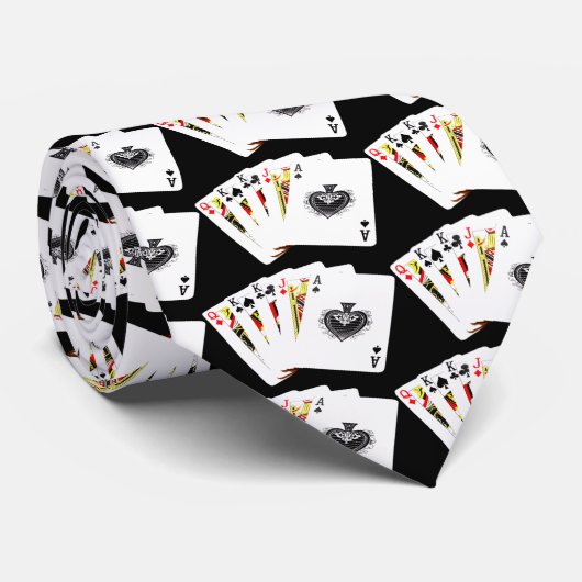 Stropdas voor afspeelkaart (Opgerold)