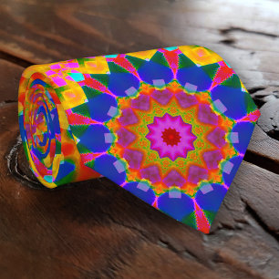 Stropdas voor artistieke carnavalkleuren