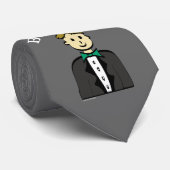 Stropdas voor beste man (Opgerold)