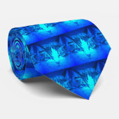 Stropdas voor de blauw kattenfase (Opgerold)