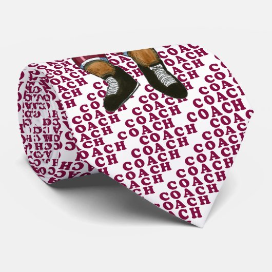 Stropdas voor de reuzenstrook - maroon (Opgerold)