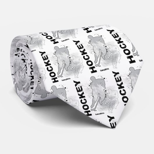 Stropdas voor Double Vision Hockey Player (Opgerold)