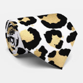 Stropdas voor Gold-, witte- en zwarte bladeserver (Opgerold)