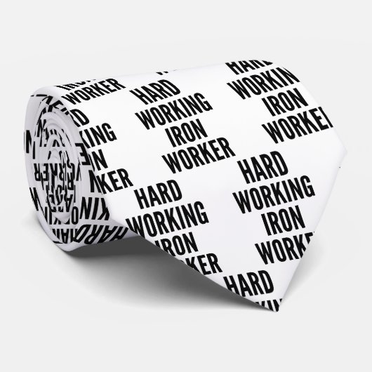 Stropdas voor hardwerkende ijzerwerkers (Opgerold)