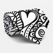 stropdas voor hartdoodle (Opgerold)