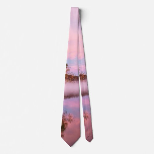 Stropdas voor heerlijk roze morning (Voorkant)