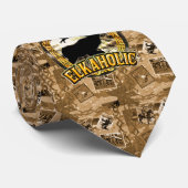 stropdas voor het diner van elkaholic groots (Opgerold)