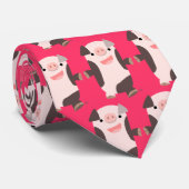 Stropdas voor het glimlachen van Cartoon (Opgerold)