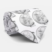 Stropdas voor het kwart van de Guam (Opgerold)