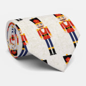 Stropdas voor kerstmis bij de voedingskraker (Opgerold)