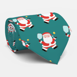 Stropdas voor Kerstmis met Pickleball