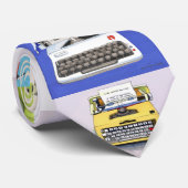 Stropdas voor klassieke schrijfmachines (Opgerold)