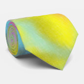 Stropdas voor lentenregenboogkleuren (Opgerold)