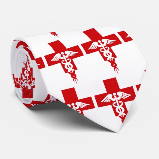 Stropdas voor medisch beroepsbeoefenaars (Opgerold)