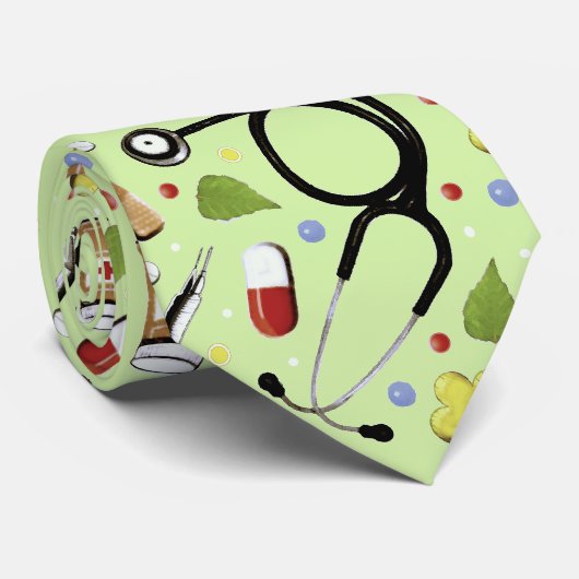 Stropdas voor medische arts (Opgerold)