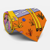 Stropdas voor mensapen (Opgerold)