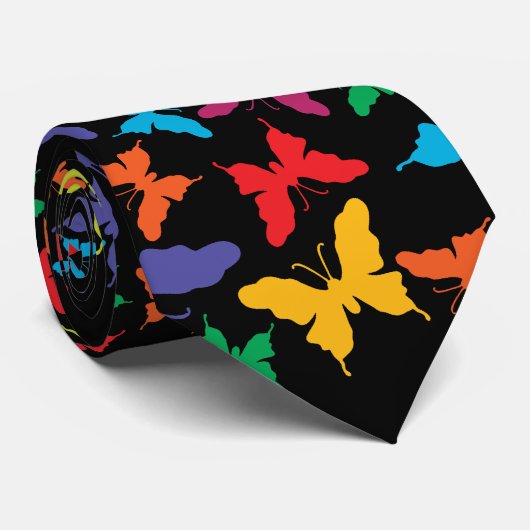 Stropdas voor multikleurenvlinders (Opgerold)