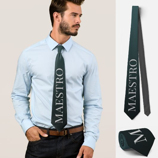 Stropdas voor orkestdirigenten en andere maestors