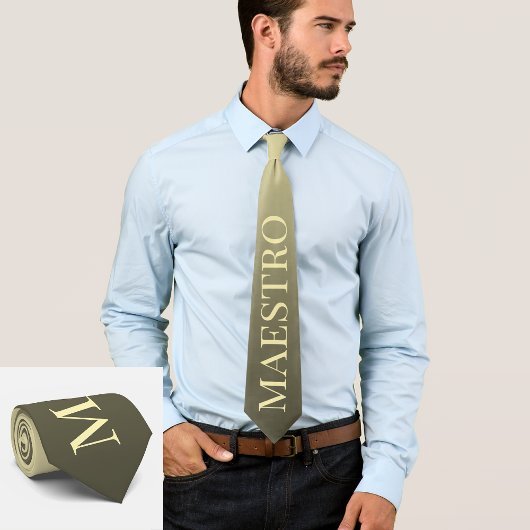 Stropdas voor orkestdirigenten en maestros