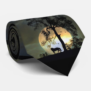 Stropdas voor paardenpest en moon