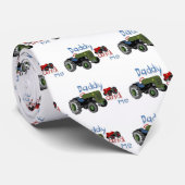 Stropdas voor papa en ik Tractors (Opgerold)