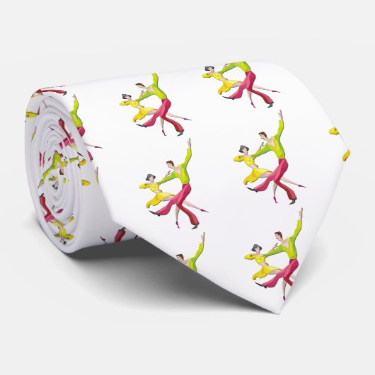 Stropdas voor paren dansen (Opgerold)