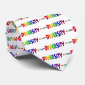 Stropdas voor regenboogdiversiteit (Opgerold)