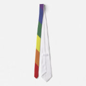 Stropdas voor regenbooggelijkheid Pride kleurenstr (Achterkant)