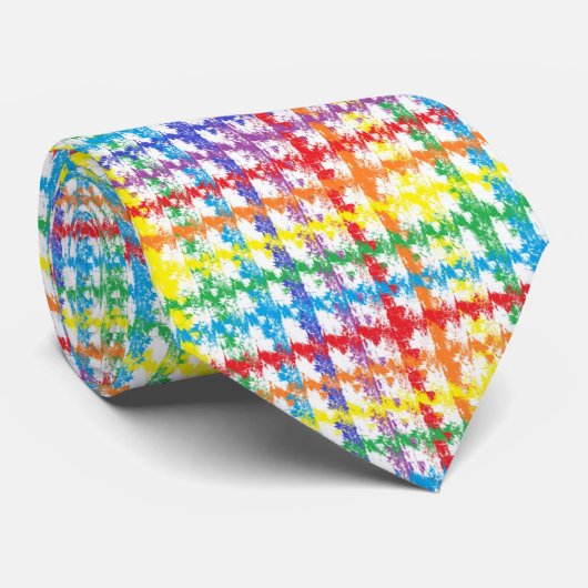 Stropdas voor regenboogschrammen (Opgerold)